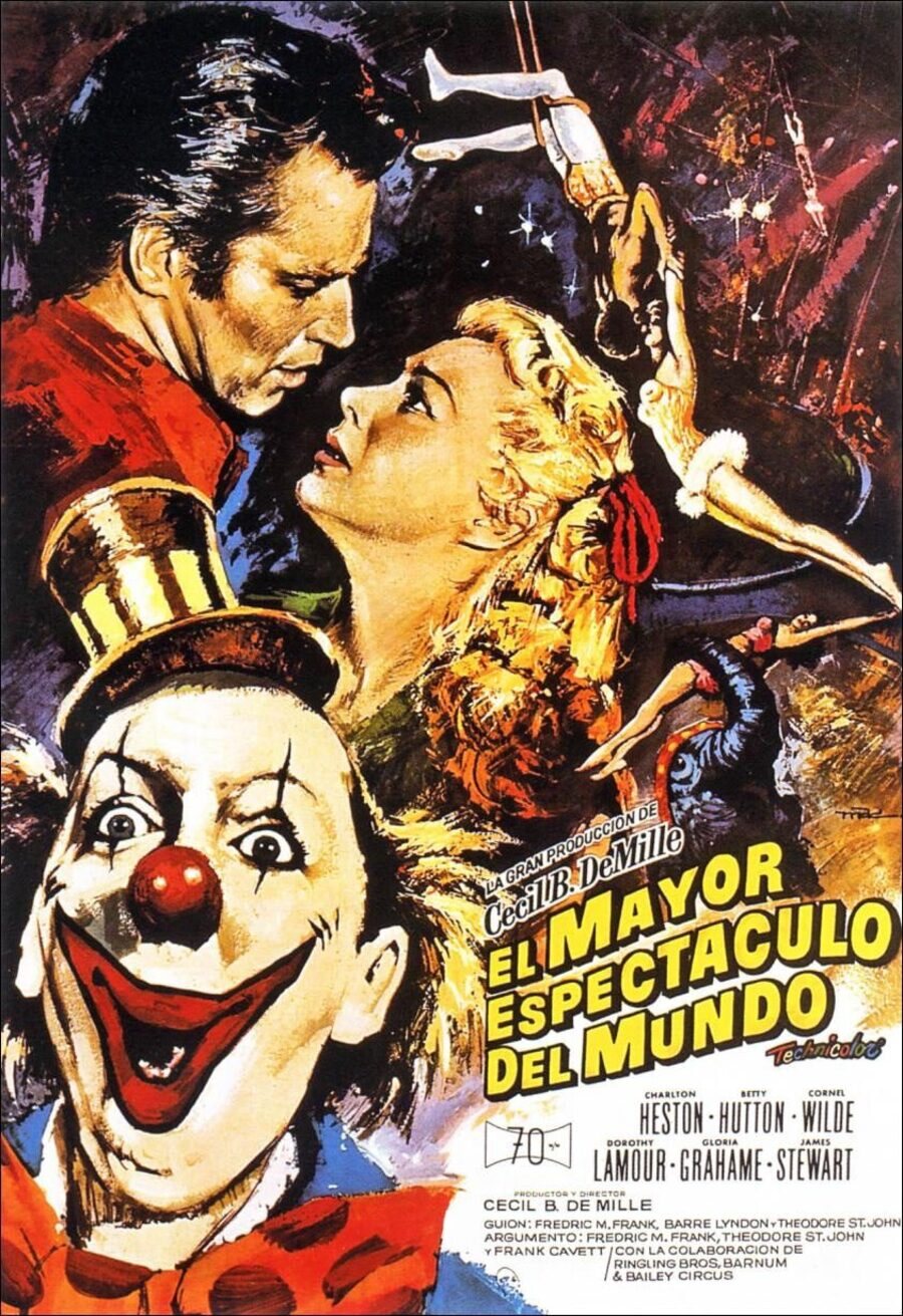 Cartel de El mayor espectáculo del mundo - España