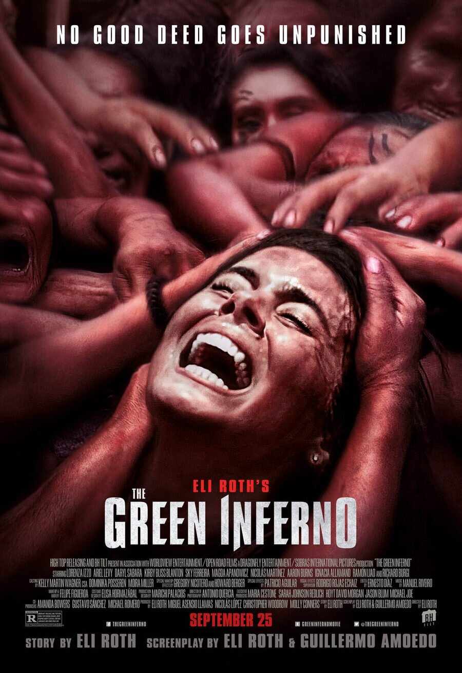 Cartel de El infierno verde - Estados Unidos