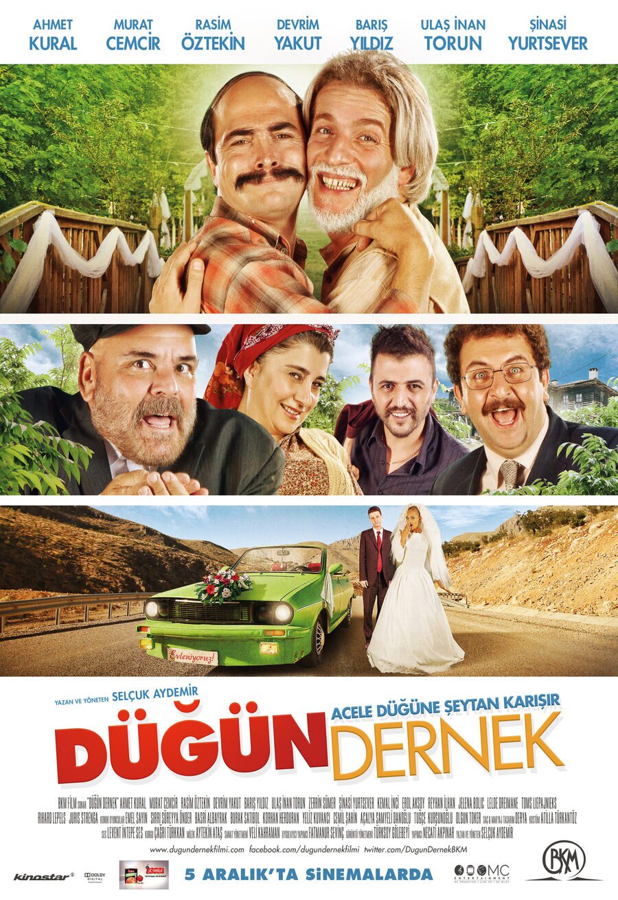 Cartel de Dügün dernek - Turquía