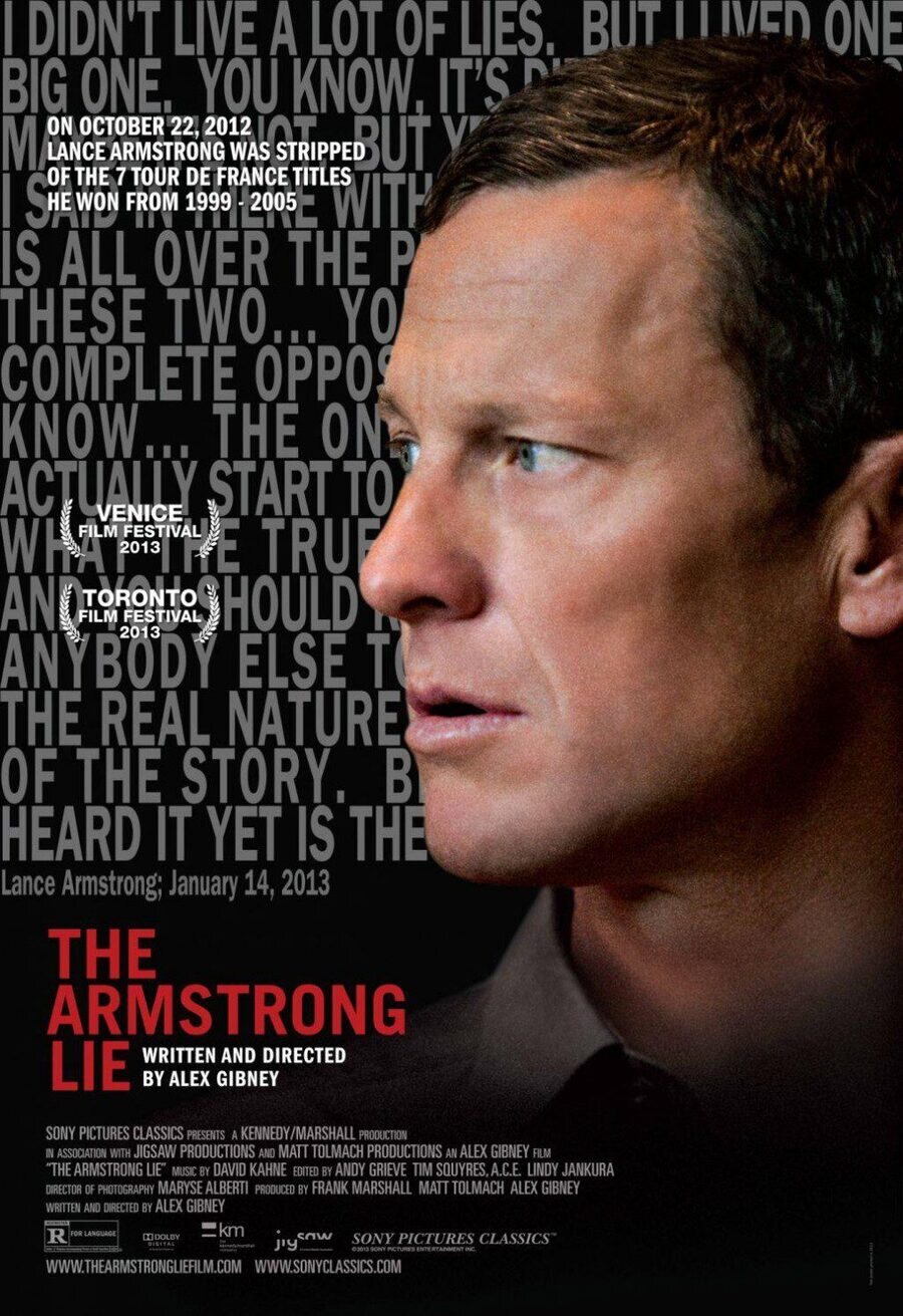 Cartel de The Armstrong Lie - EEUU