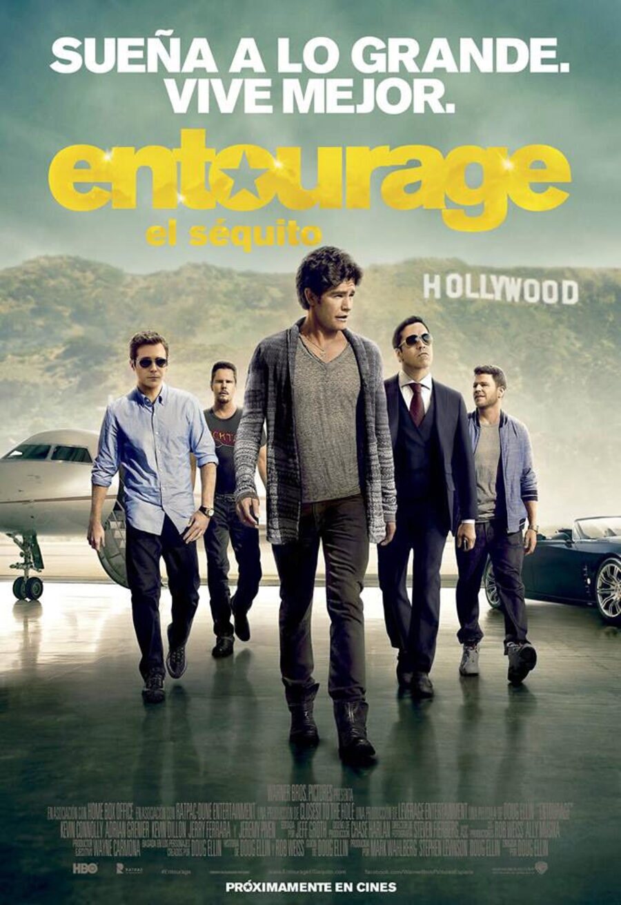 Cartel de Entourage (El séquito) - España