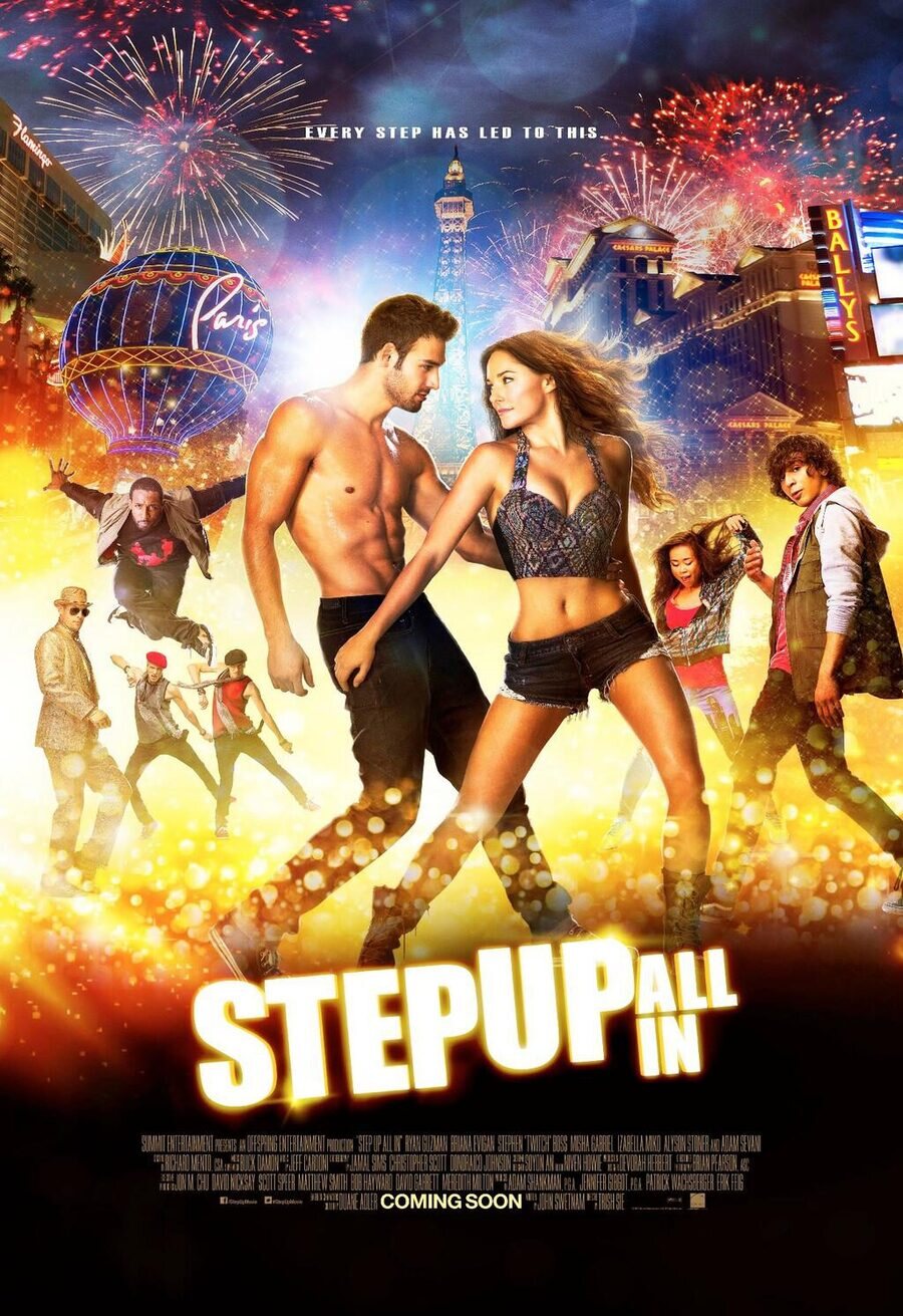 Cartel de Step Up: All In - EEUU