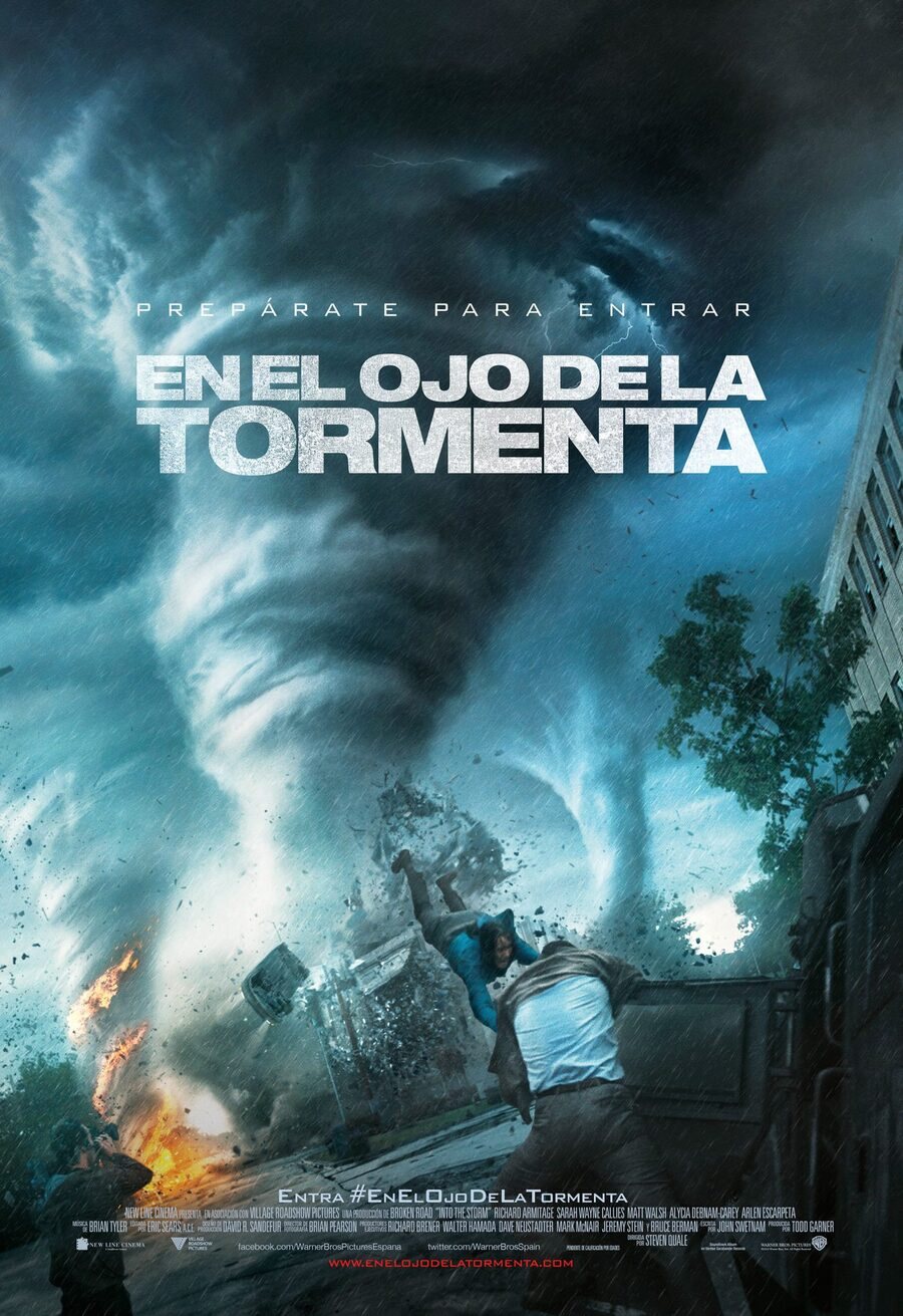 Cartel de En el ojo de la tormenta - España