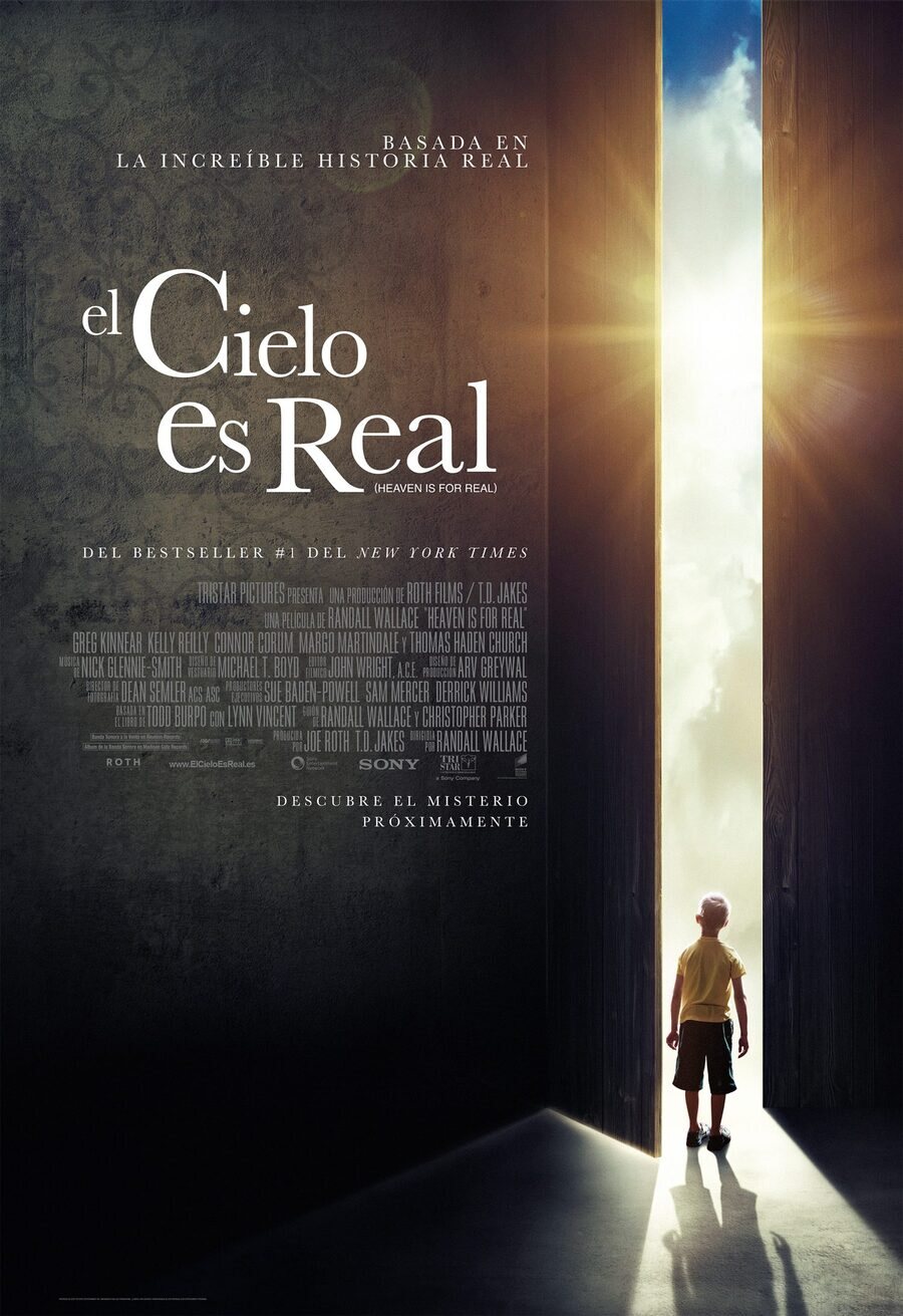 Cartel de El cielo es real - España