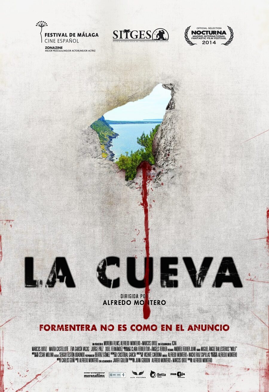 Cartel de La cueva - España