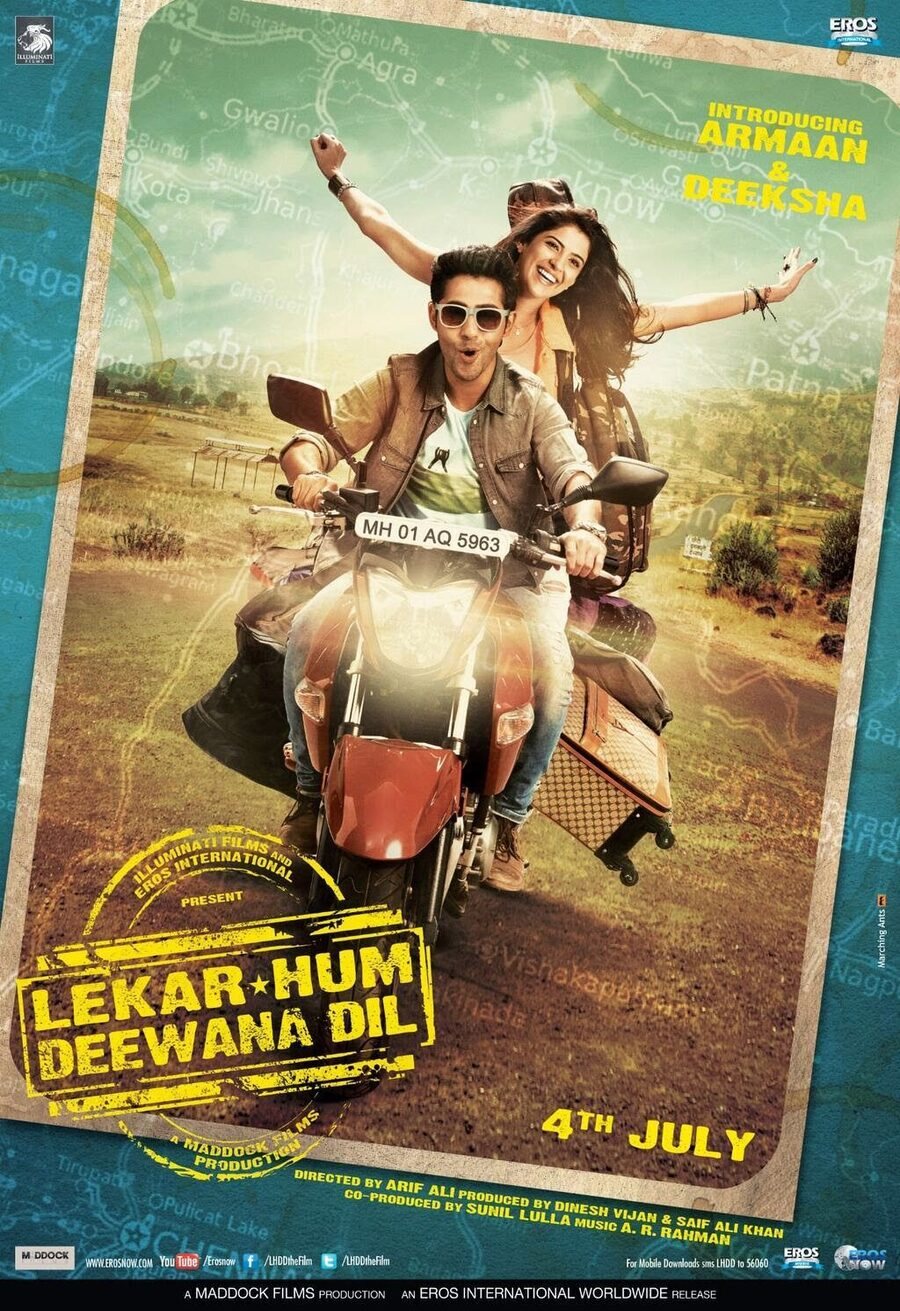 Cartel de Lekar Hum Deewana Dil - India