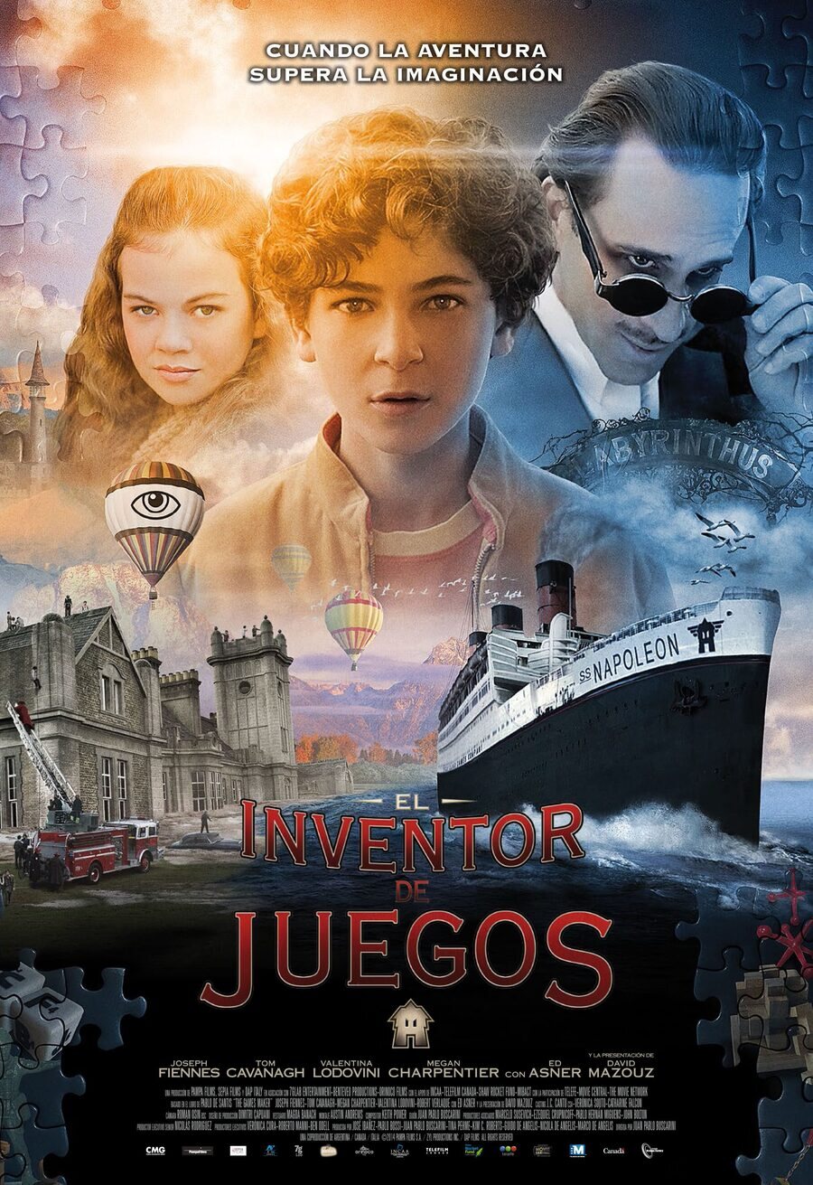 Cartel de El inventor de juegos - España