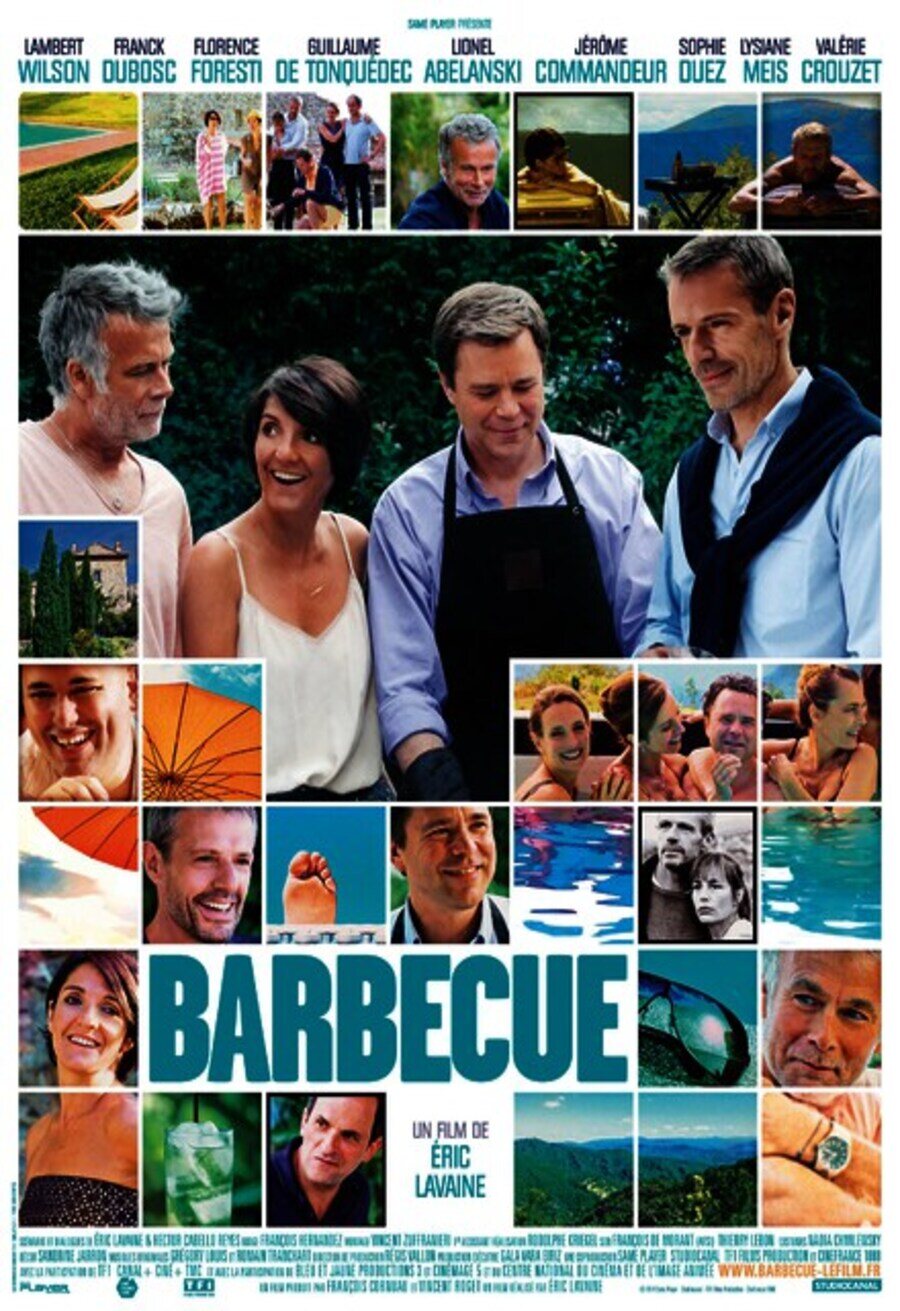 Cartel de Barbacoa de amigos - Francia