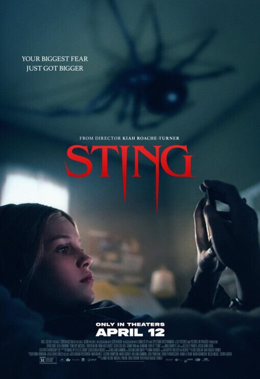 Cartel de Sting. Araña asesina - Internacional