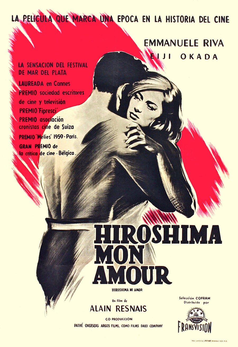 Cartel de Hiroshima, mon amour - España