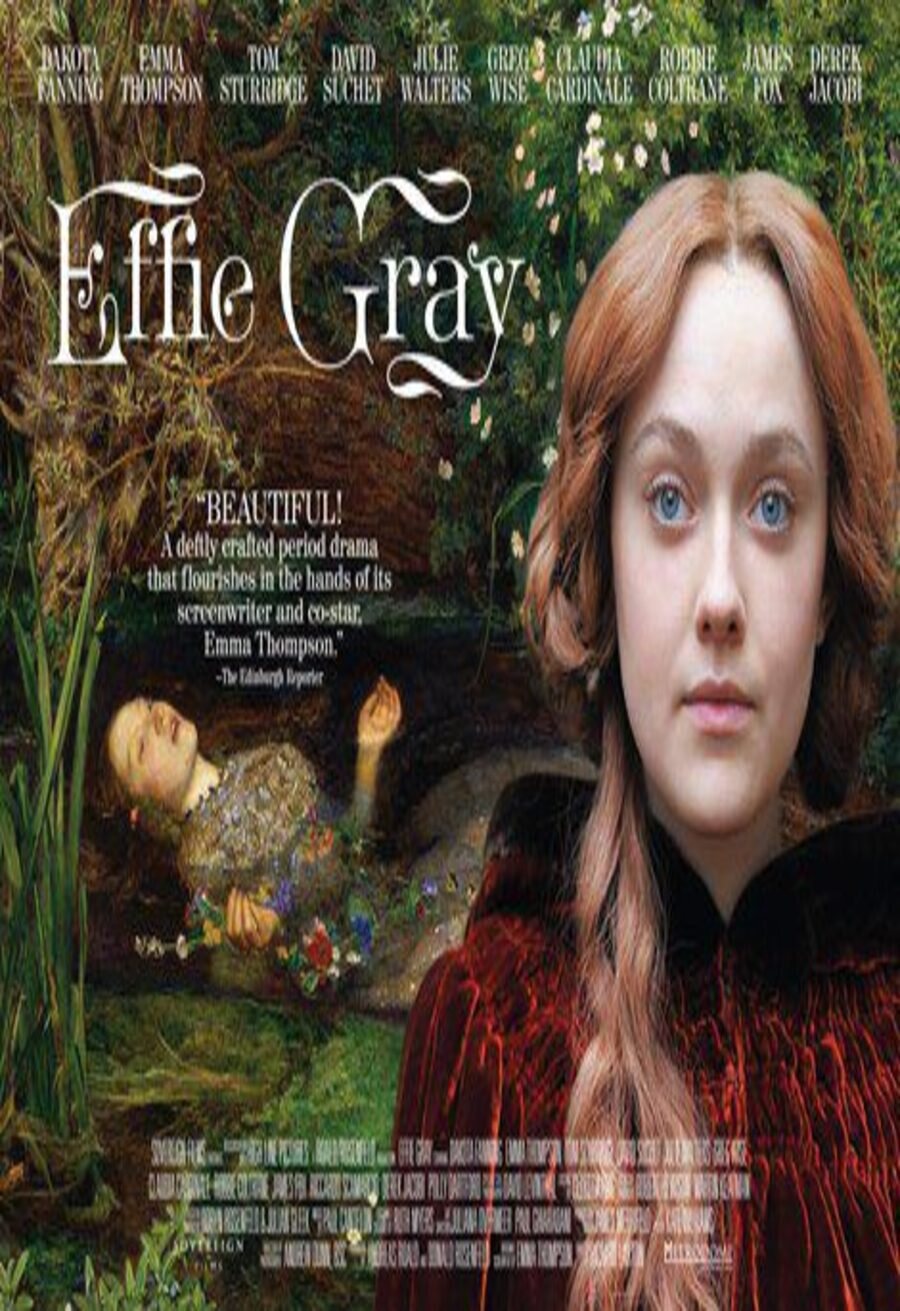 Cartel de Effie Gray - Reino Unido