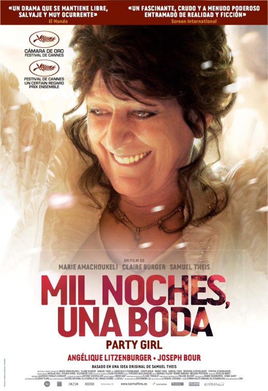 Cartel de Mil noches, una boda (Party Girl) - España