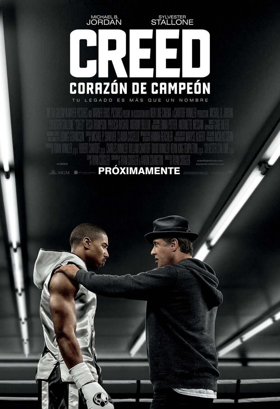 Cartel de Creed. La leyenda de Rocky - México