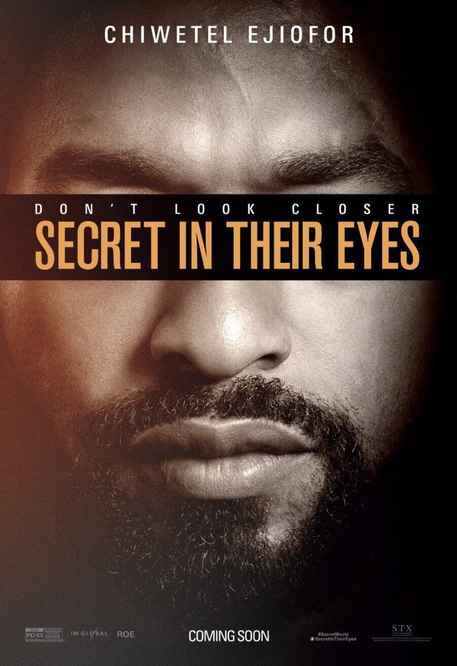 Cartel de El secreto de una obsesión - 'Secret in Their Eyes' Chiwetel Ejiofor