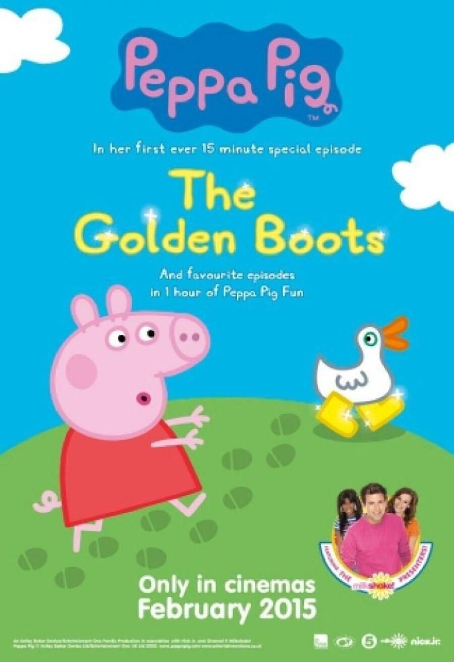 Cartel de Peppa Pig: Las botas de oro - Reino Unido