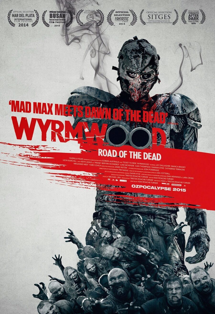 Cartel de Wyrmwood: La carretera de los muertos - EEUU