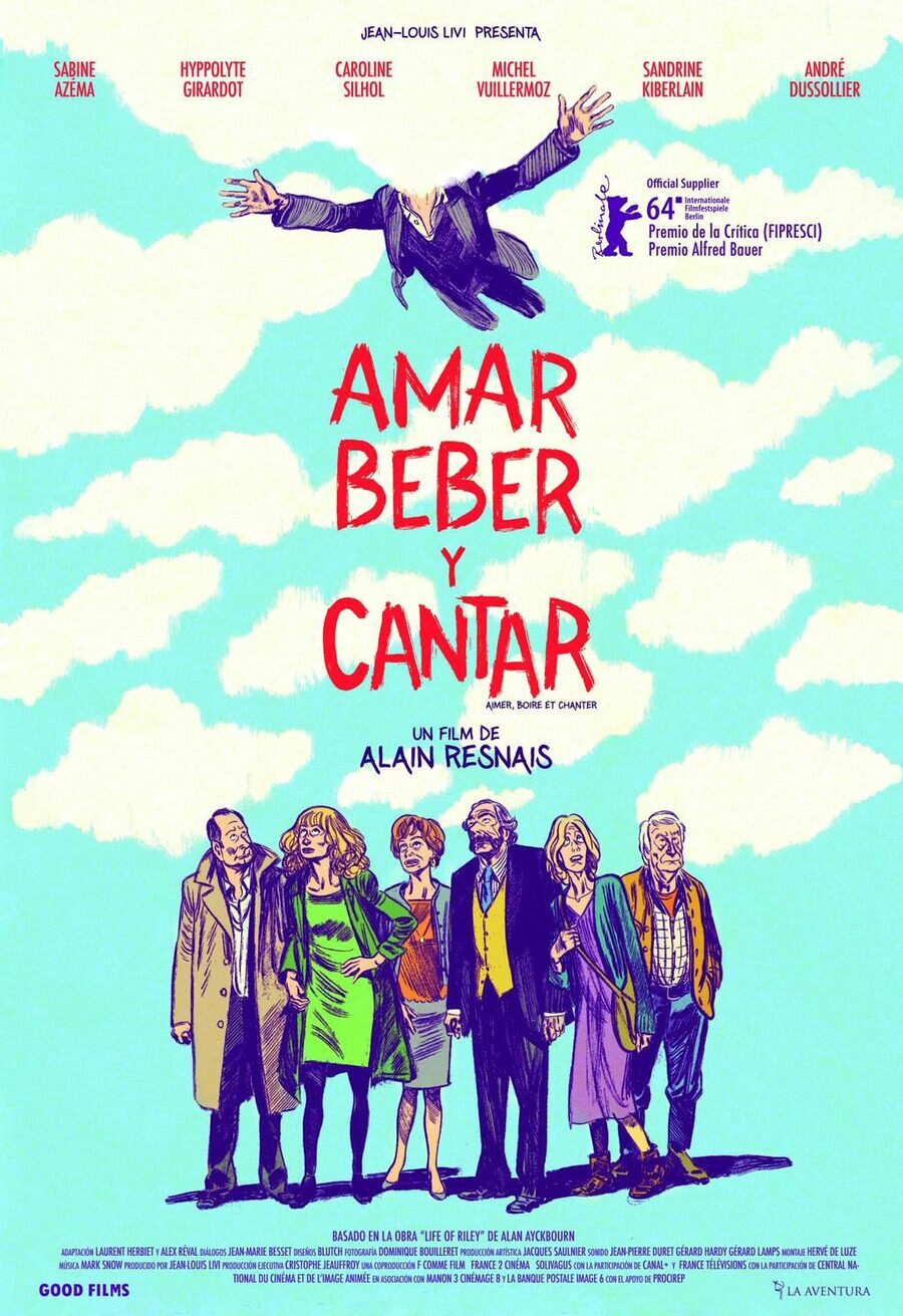 Cartel de Amar, beber y cantar - España