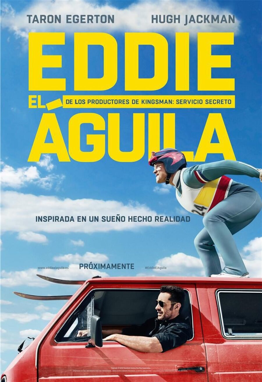 Cartel de Eddie el Águila - España