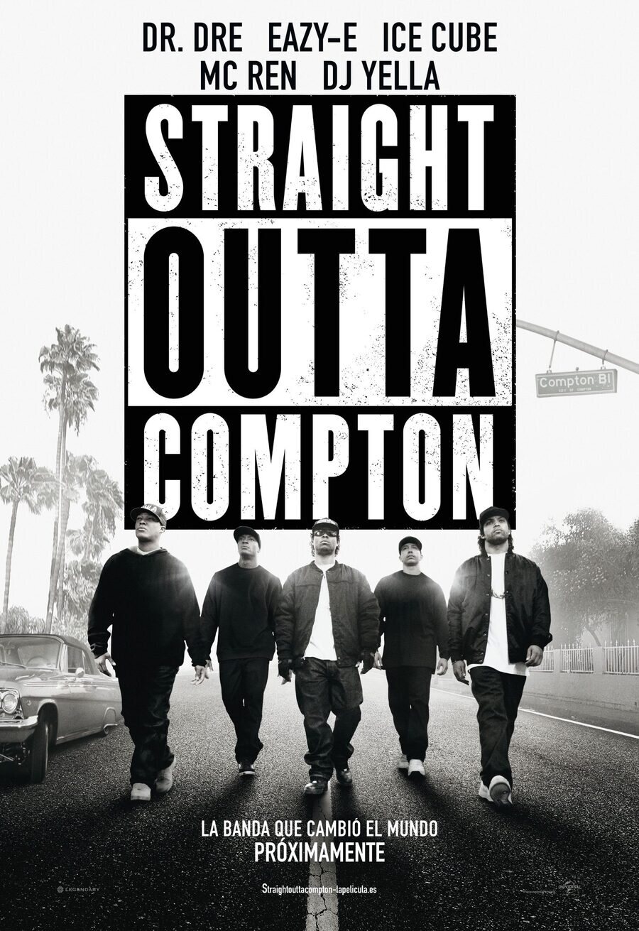 Cartel de Straight Outta Compton - España