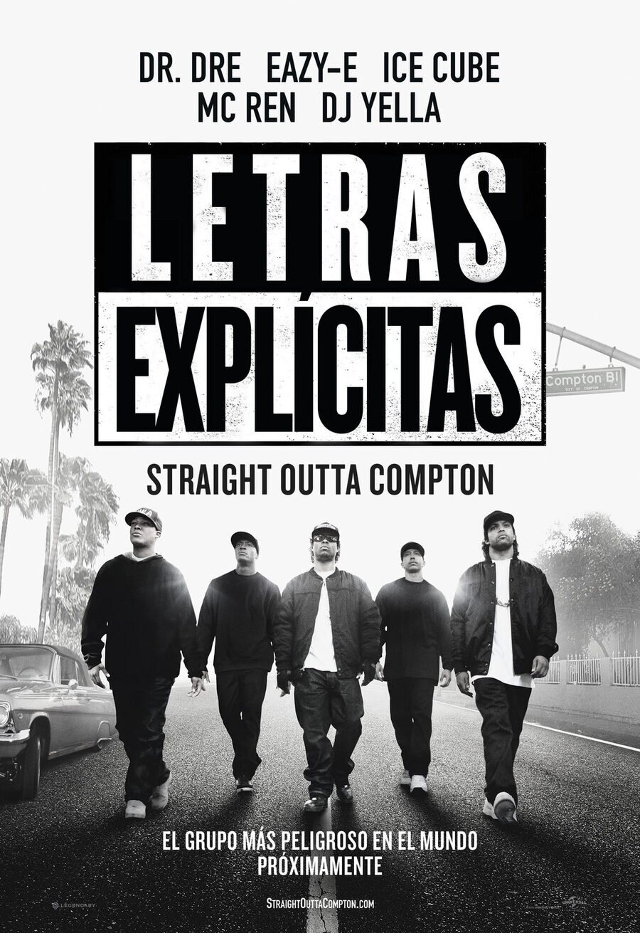 Cartel de Straight Outta Compton - México