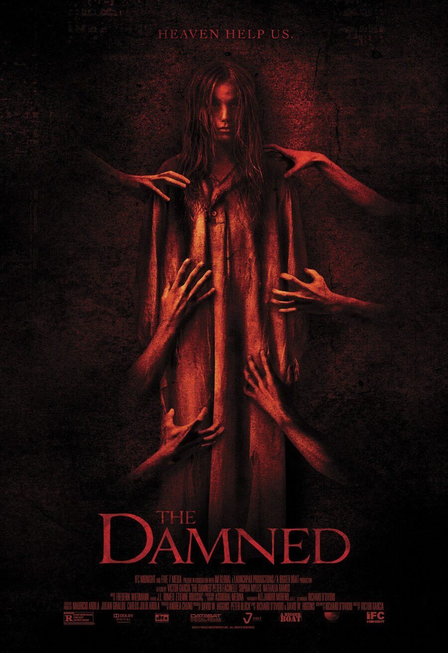 Cartel de The Damned - Estados Unidos