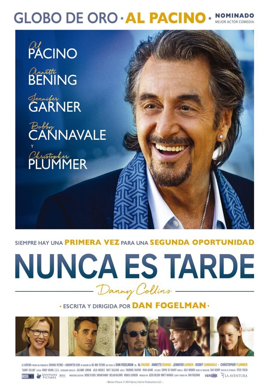 Cartel de Nunca es tarde (Danny Collins) - España