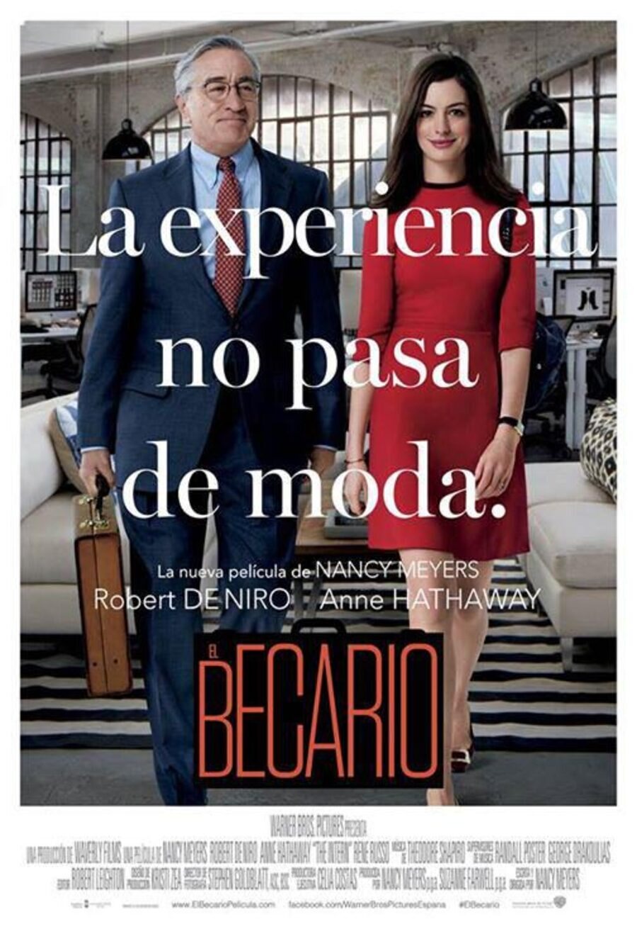 Cartel de El becario - España