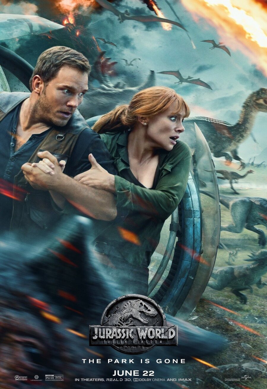 Cartel de Jurassic World: El reino caído - EEUU #2