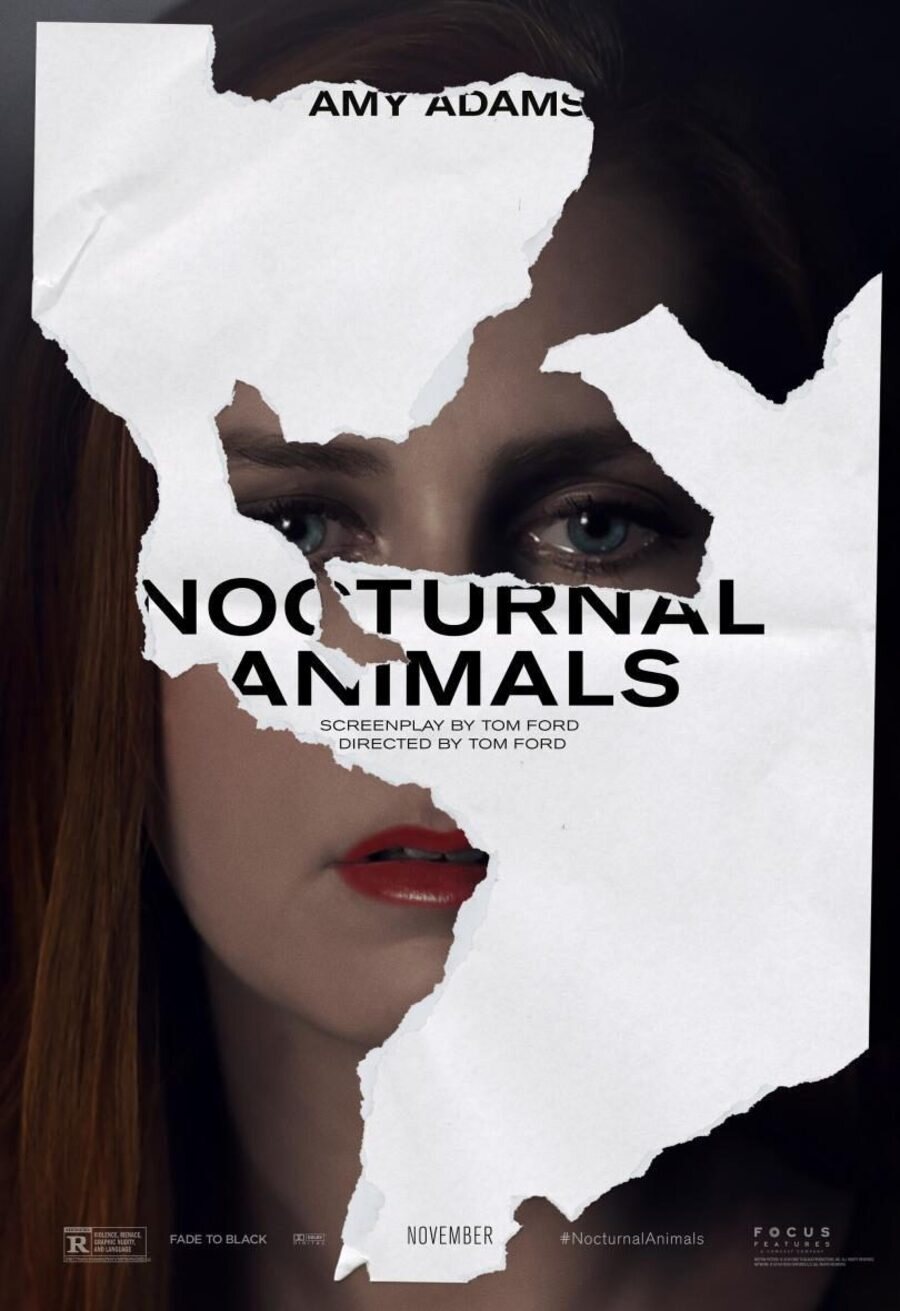 Cartel de Animales nocturnos - Estados Unidos