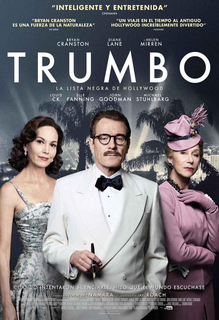 Cartel de Trumbo. La lista negra de Hollywood - España 2