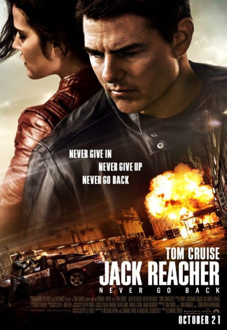 Cartel de Jack Reacher: Nunca vuelvas atrás - Cartel Estados Unidos