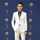 Noah Schnapp en la alfombra roja de los Emmy 2018