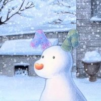 Snowman and the Snowdog