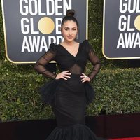 Francia Raisa en la alfombra roja de los Globos de Oro 2019