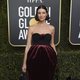 Caitriona Balfe en la alfombra roja de los Globos de Oro 2019