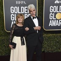 Sam Elliott y Katharine Ross en la alfombra roja de los Globos de Oro 2019