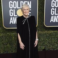 Glenn Close en la alfombra roja de los Globos de Oro 2019