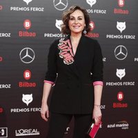 Ana Milán en la alfombra roja de los Premios Feroz 2019