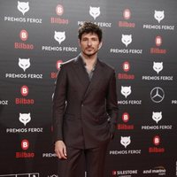 Andrés Velencoso en la alfombra roja de los Premios Feroz 2019