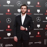 Pol Monen en la alfombra roja de los Premios Feroz 2019