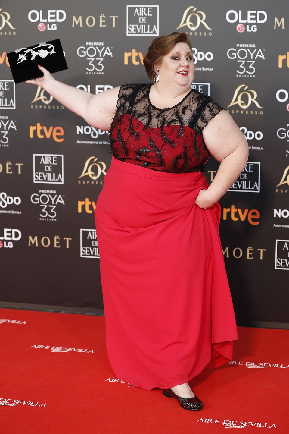 Itziar Castro en los Premios Goya 2019