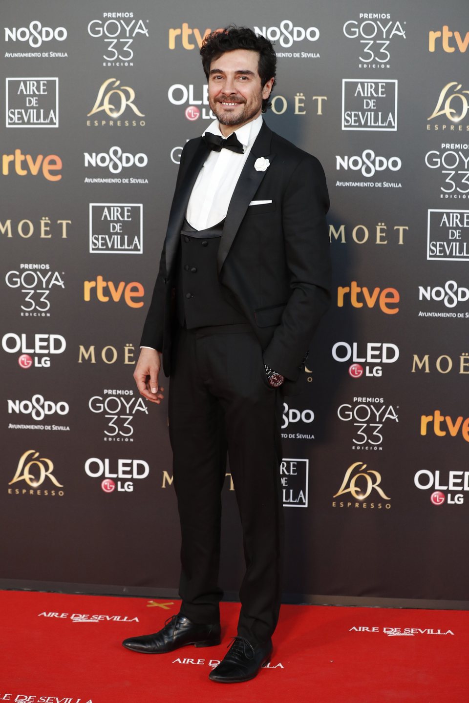 José Manuel Seda en los Premios Goya 2019