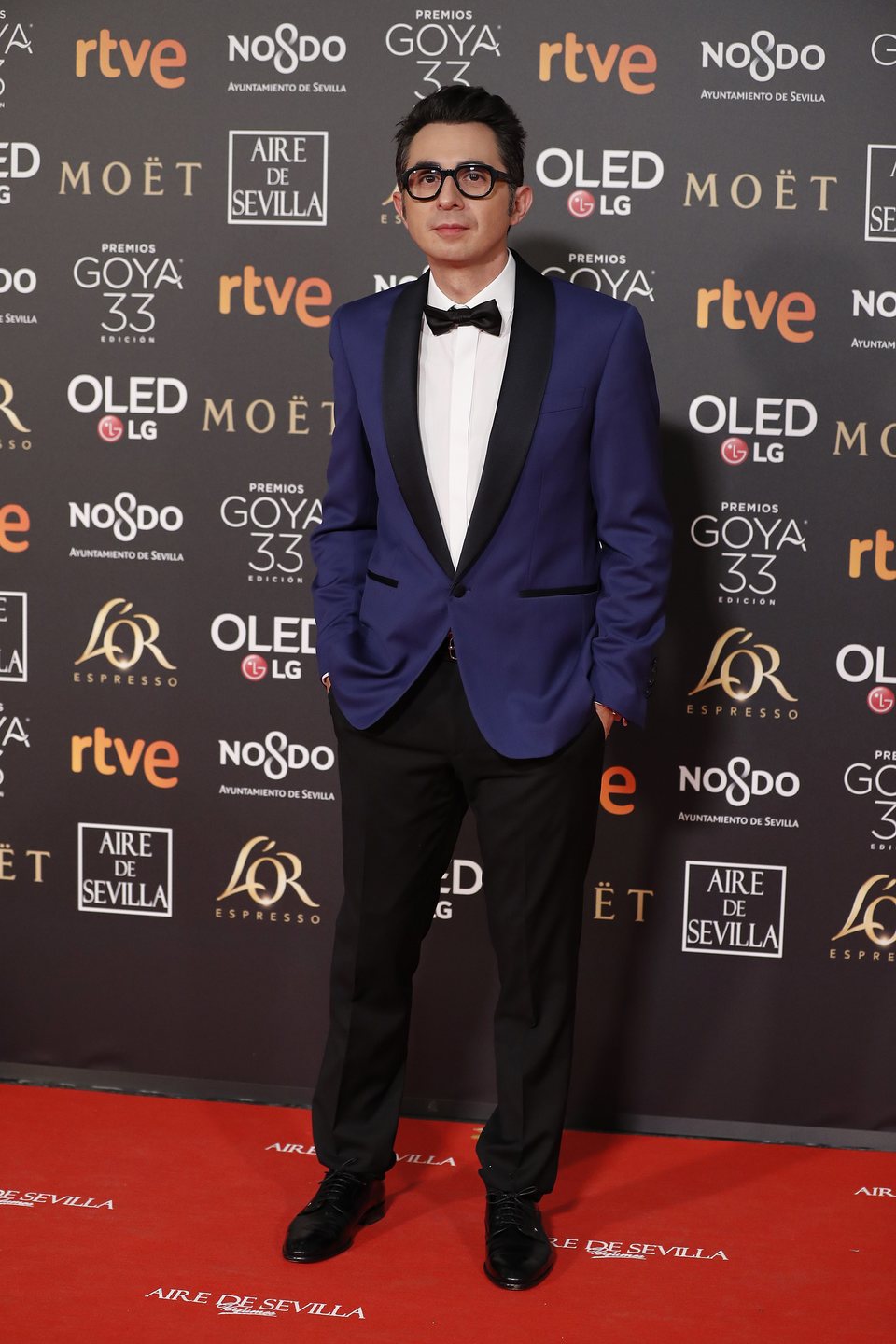 Berto Romero en los Premios Goya 2019