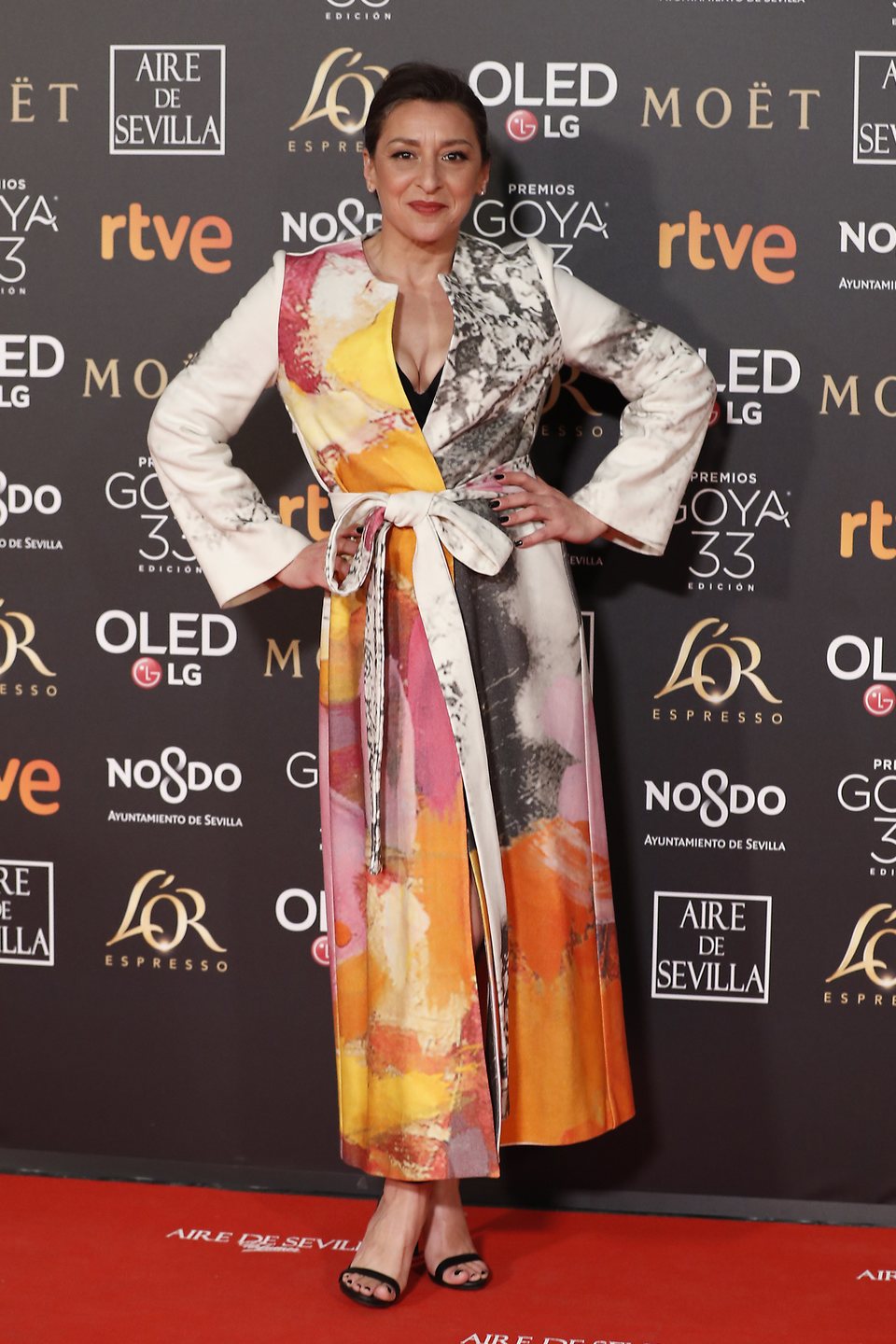 Mariola Fuentes en los Premios Goya 2019