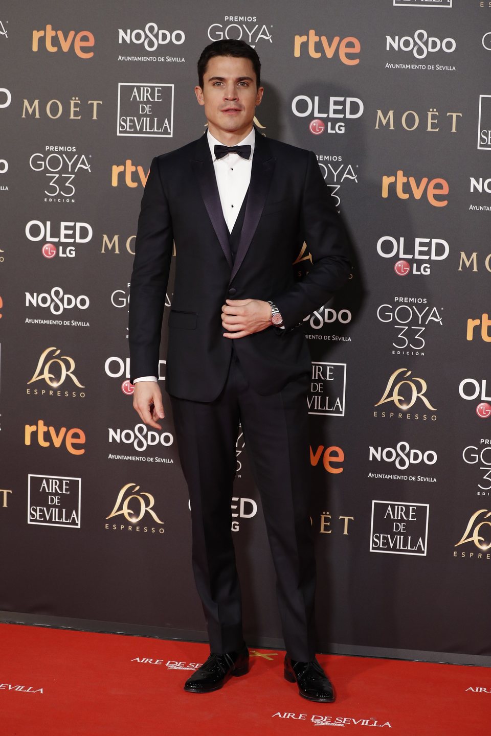 Alex González en los Premios Goya 2019