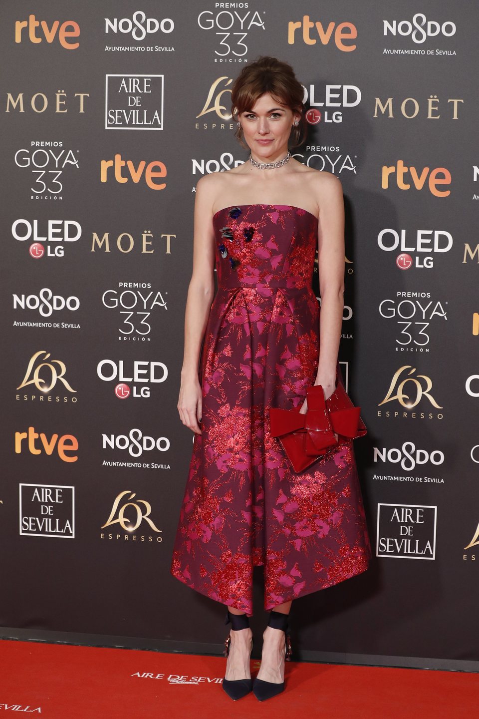 Marta Nieto en los Premios Goya 2019