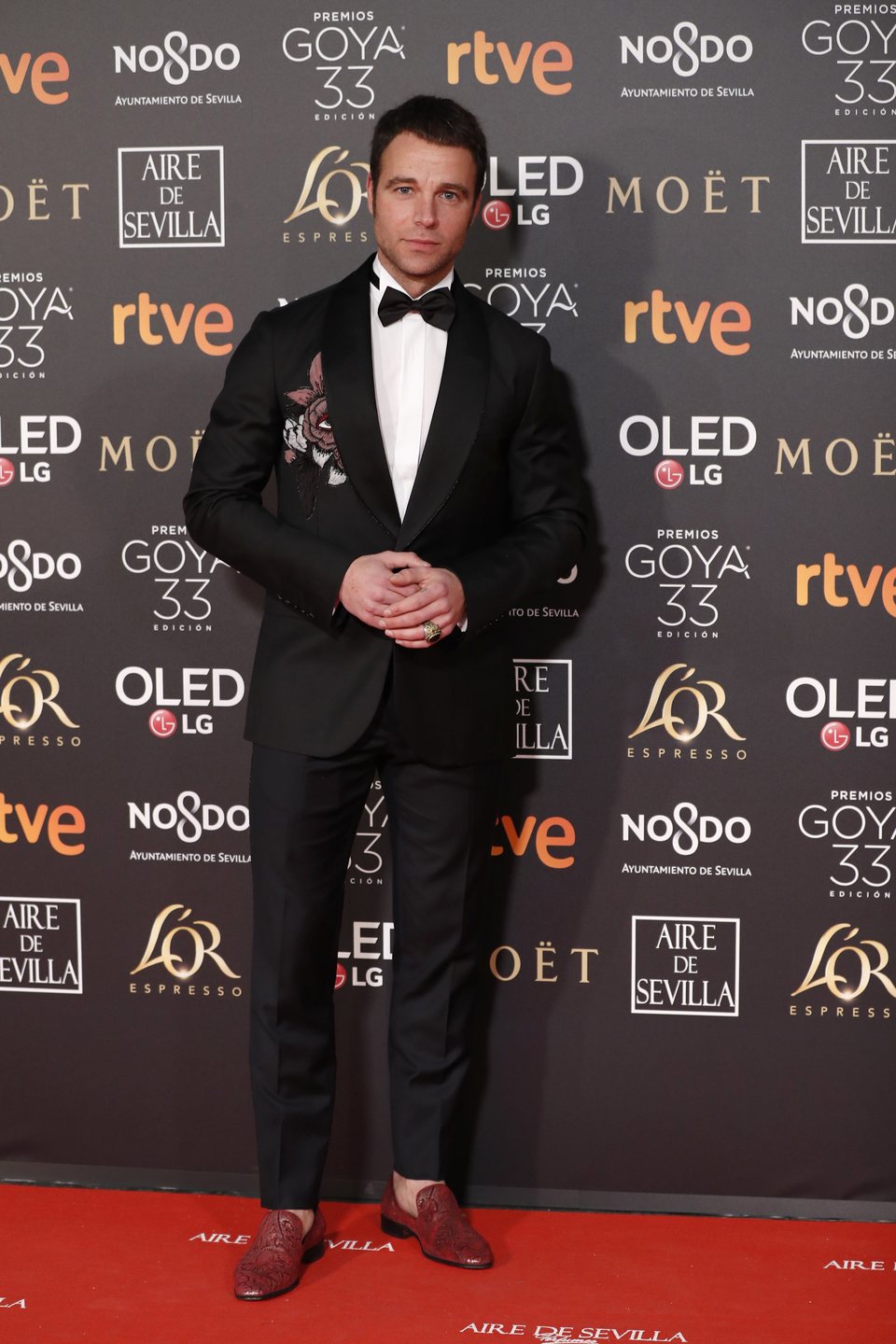 Carles Francino en los Premios Goya 2019