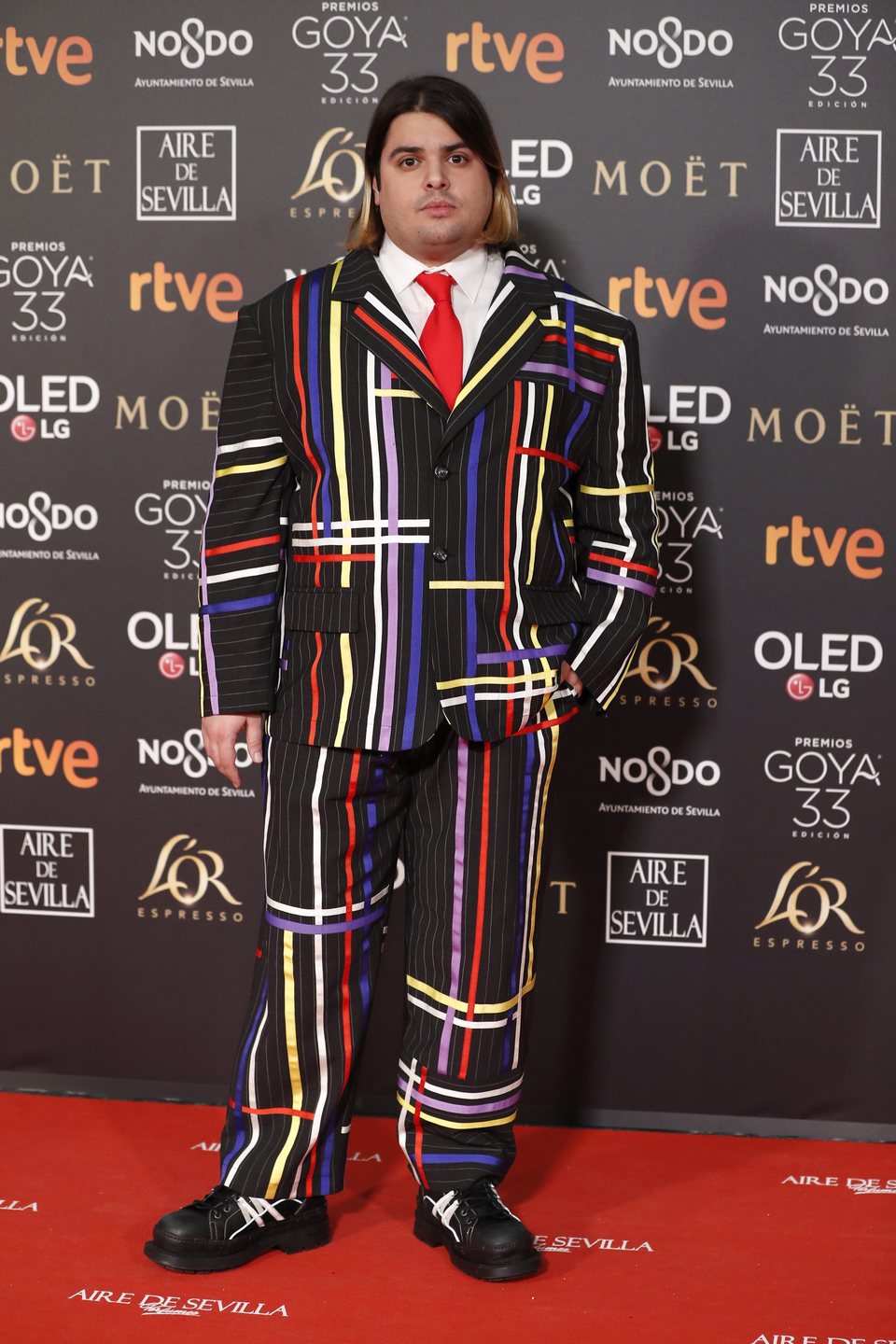 Brays Efe en los Premios Goya 2019