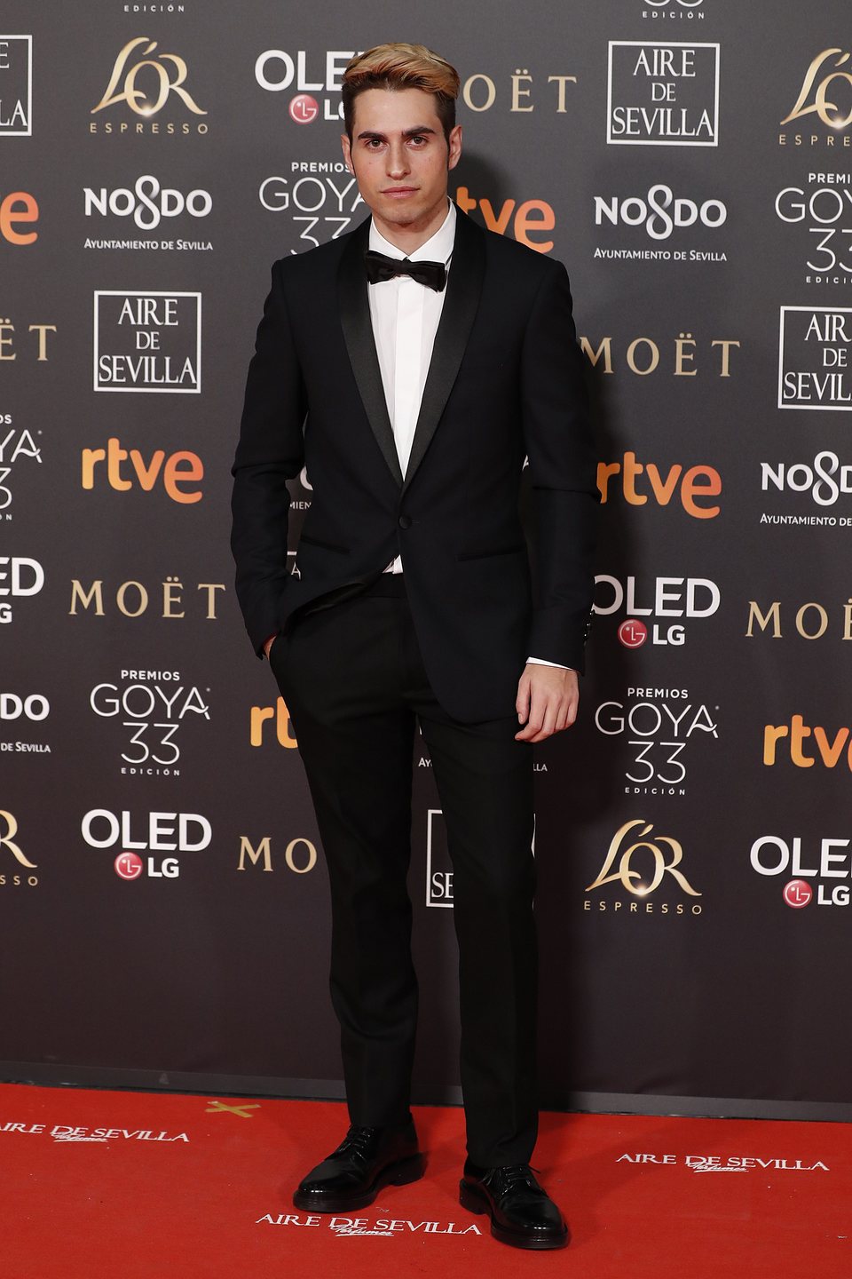 Eloi Costa en los Premios Goya 2019