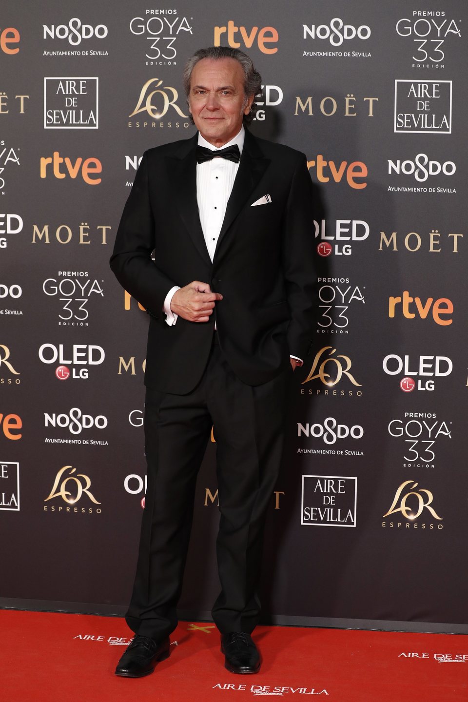 José Coronado en los Premios Goya 2019